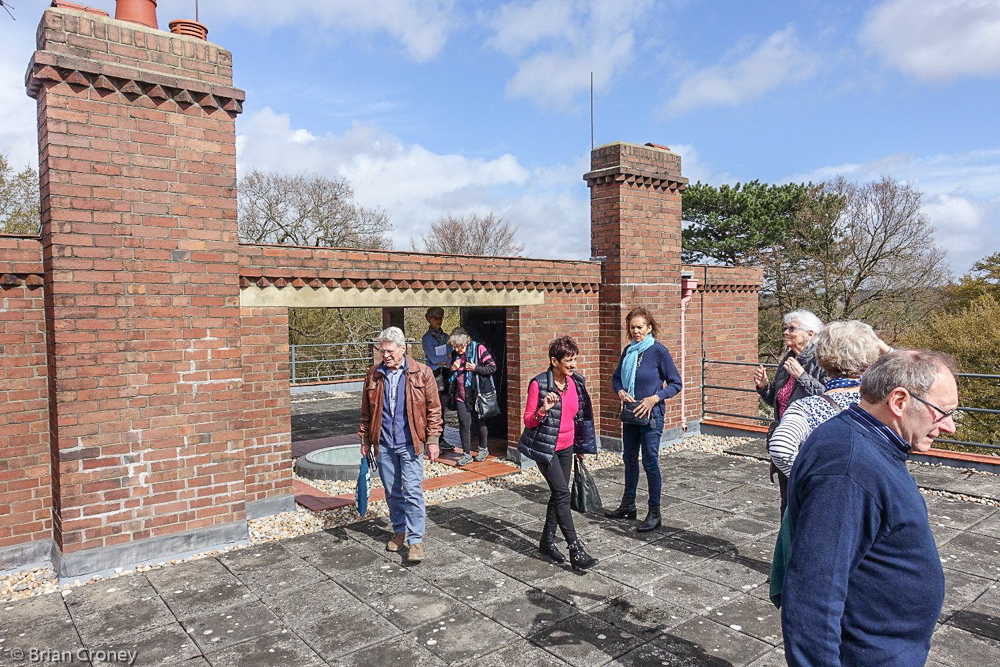 Exploring the open roof space