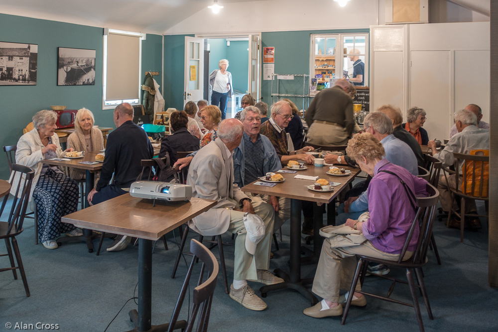 Afternoon Cream Teas in the Dapdune Tea Room, prior to our talk