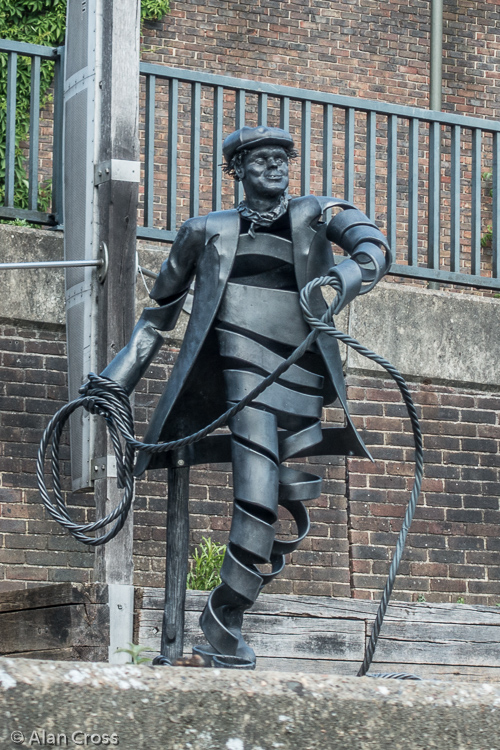 'The Bargeman' at Town Wharf, Guildford