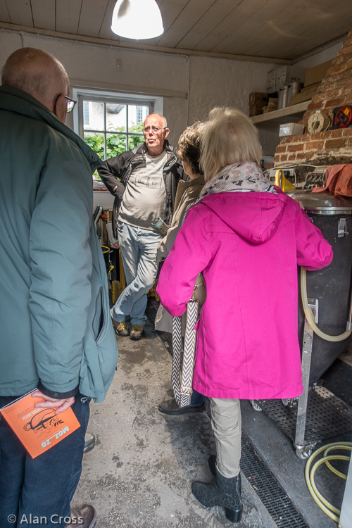 In the micro-brewery